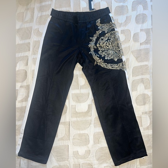 Versace Mens Black Activewear Sweatpants - *Brand New With Tag - Picture 3 of 13